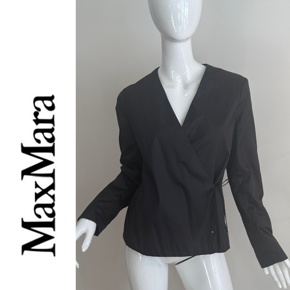 MaxMara Thermore Lightweight Wrap Jacket